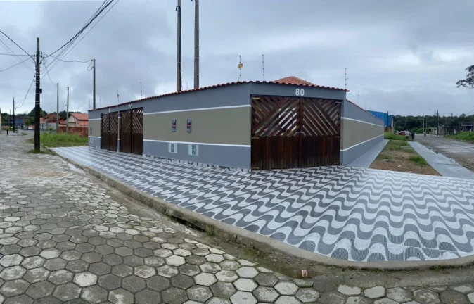 Imagem Casa para Venda em Mongaguá, Jardim das Palmeiras, 2 dormitórios, 1 suíte, 1 banheiro, 2 vagas