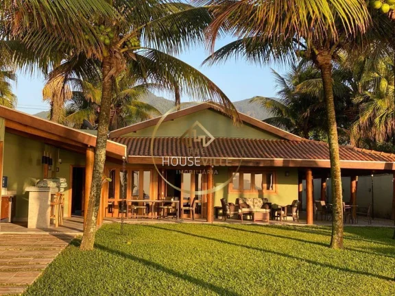 Imagem Casa 3 dormitórios ( 3 Suítes),Pé na Areia Praia Maranduba, 280m², Ubatuba.