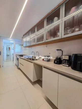Imagem Apartamento Pé na Areia para Locação, com 4 Dormitórios 4 Suítes 140m² - Riviera de São Lourenço - Bertioga SP