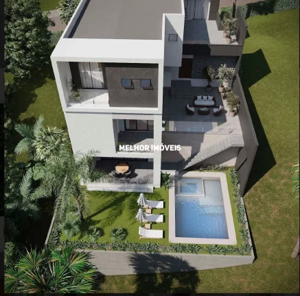 Imagem Casa Alto Padrão 4 suítes uma máster 6 vagas de garagem localizado no bairro Barra em Balneário Camboriú