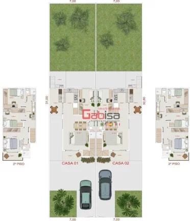 Imagem Casa com 4 dormitórios à venda, 103 m² por R$ 750.000,00 - Foguete - Cabo Frio/RJ