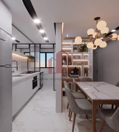 Imagem Apartamento à venda em Franco da Rocha-SP, Portal das Alamedas: 2 quartos, 2 suítes, 1 sala, 1 vaga, 62m². Venha conferir!