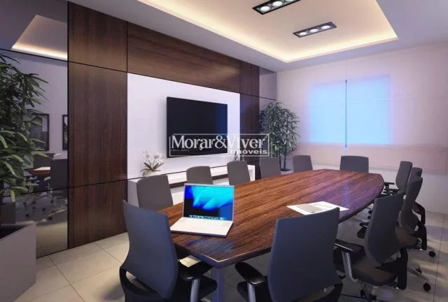 Imagem Sala Comercial para Venda em Curitiba, Mossunguê, 1 banheiro, 1 vaga