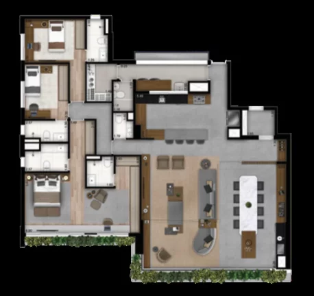 Imagem APARTAMENTO RESIDENCIAL em São Paulo - SP, Brooklin Paulista