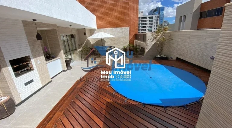 Imagem Rua 21 Águas Claras Cobertura 3 Quartos 1 Suíte 1 Vaga 153m² Hidromassagem