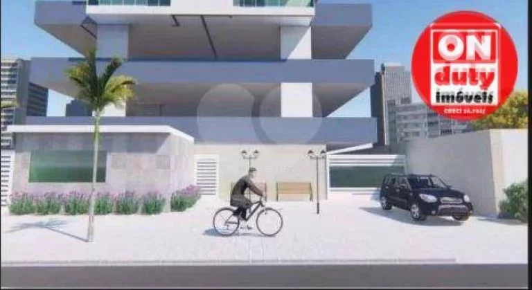 Imagem Lindo Apartamento novo Garden com 2 quartos à venda, 79 m² por R$ 570.000 - Marapé - Santos/SP