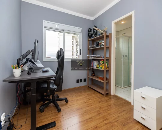 Imagem CHÁCARA FLORA APARTAMENTO ALTO PADRÃO HALL PRIVATIVO 171 M 3 SUÍTES SALAS 3 AMBIENTES VARANDA GOURMET REPLETO ARMÁRIOS 3 VAGAS VISTA MARAVILHOSA