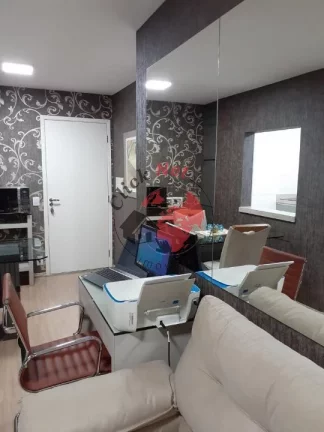 Imagem Apartamento Mobiliado e Decorado com 1 suíte e 1 vaga à Venda no bairro Casa Branca, Santo André