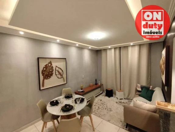 Imagem Apartamento com 2 dormitórios à venda, 100 m² por R$ 348.000,00 - Vila Voturuá - São Vicente/SP