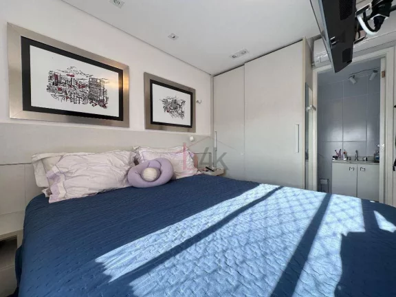Imagem Apartamento mobiliado e decorado no Yang Brooklin à venda com 65m2