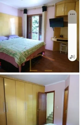 Imagem Casa em condomínio fechado, 3 dormitórios, sendo 1 suíte, sala 2 ambientes, lareira, cozinha plan...