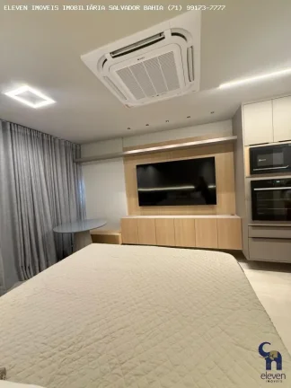 Imagem  STUDIO MOBILIADO PARA VENDA NO BEACH CLASS ONDINA - 28M² 