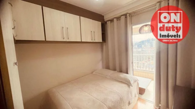 Imagem Apartamento à venda, 92 m² por R$ 910.000,00 - Vila Matias - Santos/SP