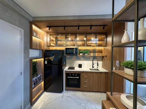 Imagem Loft de Luxo totalmente mobiliado no Centro de São Bernardo: 1 quarto, 1 suíte, 1 sala, 1 banheiro, 25m². Alugue já!
