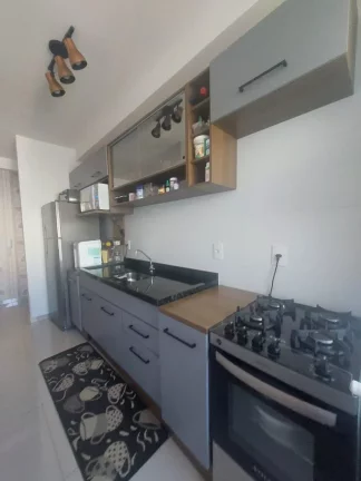 Imagem Apartamento à venda ou para alugar com 1 quarto, sendo 1 suíte, no condomínio Trenza Ideale, Atibaia - SP