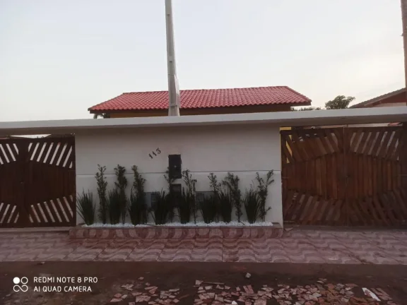 Imagem Casa para Venda em Itanhaém, Jardim São Fernando, 2 dormitórios, 1 banheiro, 2 vagas
