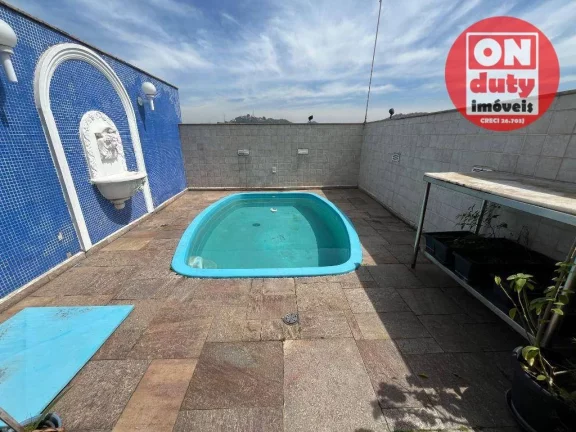 Imagem Cobertura com 4 quartos à venda, 444 m² por R$ 2.800.000 - Gonzaga - Santos/SP