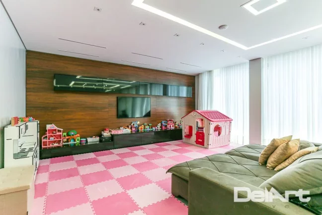 Imagem Residência Alto Padrão - 5 Suítes, Piscina e ELEVADOR no Alphaville Graciosa – 500m² de Sofisticação… Um verdadeiro espetáculo!!!