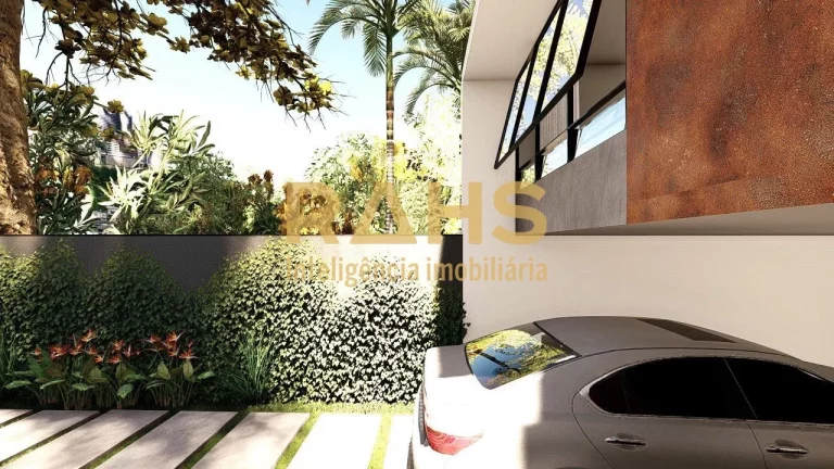 Imagem Maravilhoso sobrado geminado de alto padrão com 3 suítes, sendo 1 com closet a venda no bairro Sag...