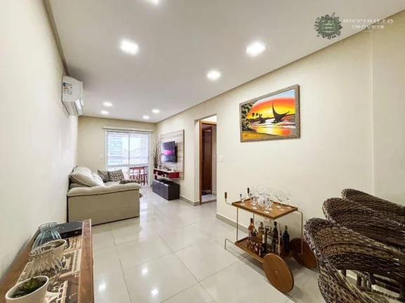 Imagem Apartamento com 2 dormitórios à venda, 83 m² por R$ 700.000 - Canto do Forte - Praia Grande/SP