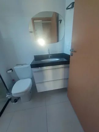 Imagem Apartamento à venda ou para alugar com 1 quarto, sendo 1 suíte, no condomínio Trenza Ideale, Atibaia - SP