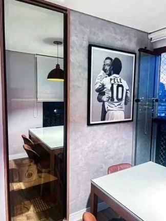 Imagem APARTAMENTO MOBILIADO A VENDA COM TRÊS DORMITÓRIOS NO BAIRRO CAMPESTRE - SANTO ANDRÉ