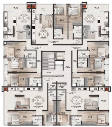 Imagem Serenità Residence - Apartamento à venda no bairro Canto Grande - Bombinhas/SC