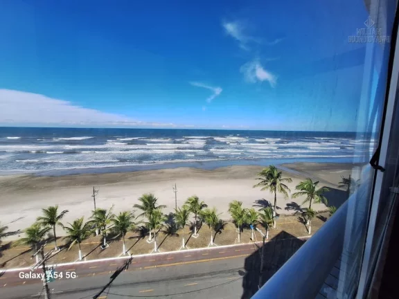 Imagem Apartamento 2 dormitórios sendo 1 suíte com vista total para o mar em Mongaguá
