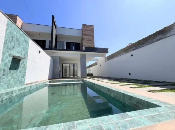 Imagem Casa para Venda em Itanhaém, Bopiranga, 3 dormitórios, 3 suítes, 1 banheiro, 4 vagas