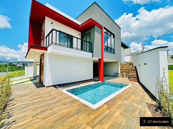 Imagem Casa de alto padrão em condomínio em Atibaia! Aceita financiamento bancário