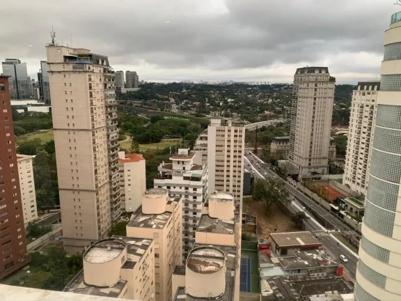 Imagem Apartamento de alto padrão no Jardim Europa, totalmente mobiliado, com 4 dormitórios sendo 4 suítes, sala de 75m² com 3 ambientes, 3 vagas.