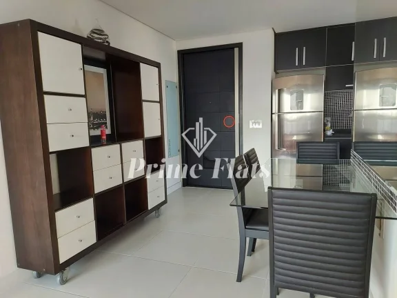 Imagem Flat disponível para locação no Residencial MaxHaus Brooklin, com 75m², 2 dormitórios e 1 vaga