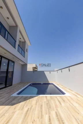 Imagem Sobrado com 3 suítes e escritório à venda, 295 m² por R$ 2.600.000 - Condomínio Dona Maria José - Indaiatuba/SP