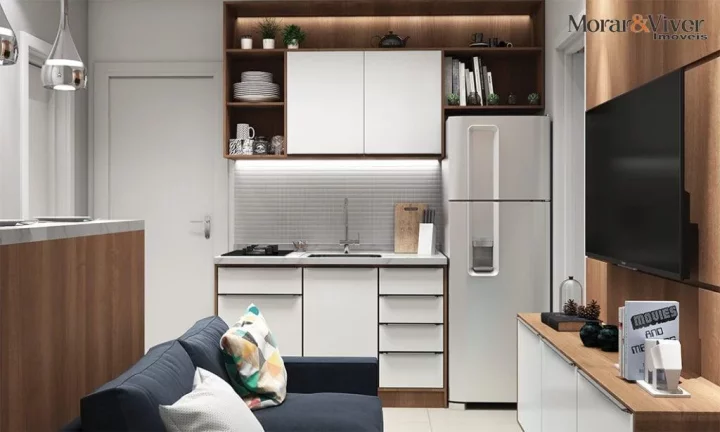 Imagem Studio para Venda em Curitiba, Centro, 1 dormitório, 1 banheiro