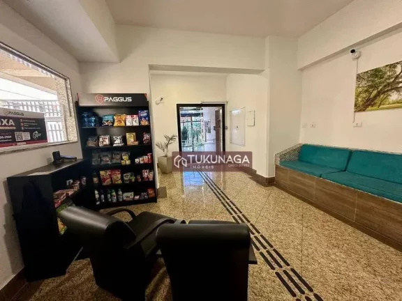 Imagem Apartamento com 1 dormitório suíte, 1 vaga à venda, 34 m² por R$ 295.000 - Vila Galvão - Guarulhos/SP