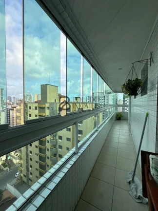Imagem Apartamento 2 Dormitórios sendo 1 suíte no Bairro Guilhermina, Praia Grande!