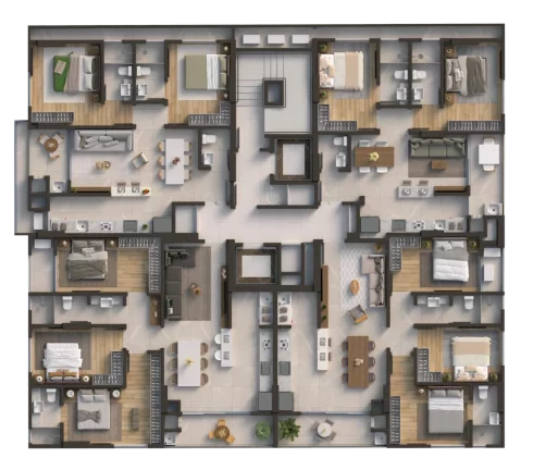 Imagem Square - Apartamento à venda no bairro Perequê - Porto Belo/SC