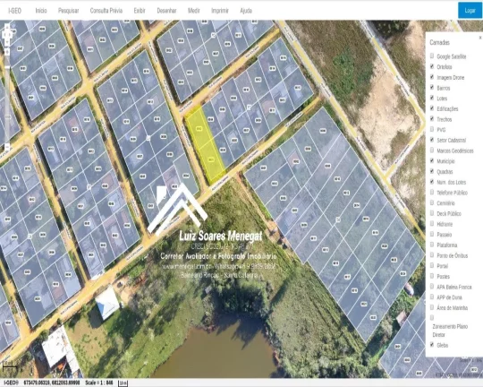 Imagem Terreno de 550 m com duas esquinas e vista para a Lagoa dos Freitas. BR076.1