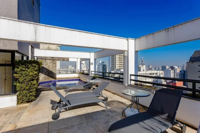 Imagem Apartamento 44M², 1Q, 1 Suíte, 1 Banheiro, 1 Vaga, Academia, Piscina, Churrasqueira, Salão de Jogos, Coworking, Lavanderia, Espaço Gourmet.