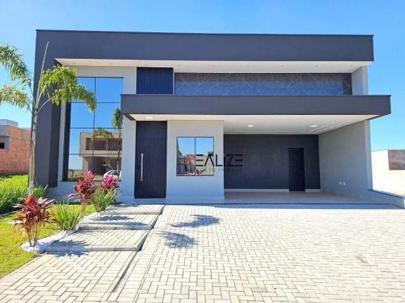 Imagem Casa térrea com 3 suítes e escritório à venda, 198 m² por R$ 2.100.000 - Condomínio Dona Maria Cândida - Indaiatuba/SP