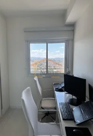 Imagem Apartamento de 63 m², com 2 dormitórios, sendo 1 suíte, 2 banheiros, sala ampla integrada à cozi...