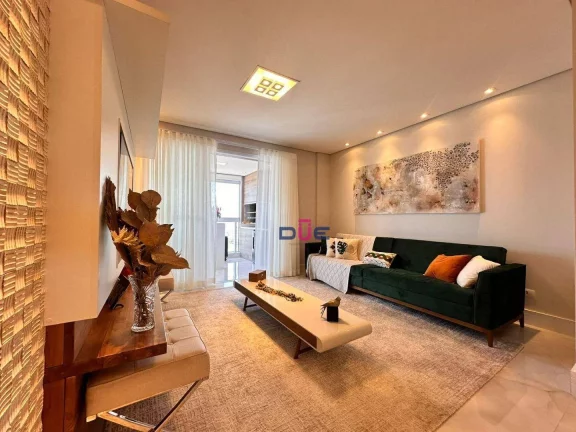 Imagem Apartamento com 3 dormitórios à venda, 136 m² por R$ 2.350.000 - Aparecida - Santos/SP