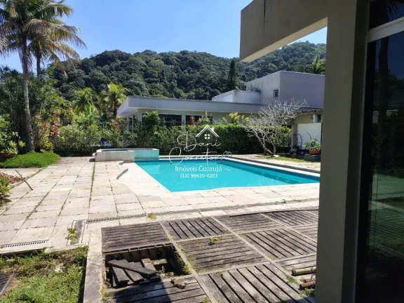 Imagem Terreno de alto padrão no condomínio Enseada, Guarujá-SP com piscina, área gourmet, sauna, quarto e banheiro
