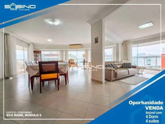 Imagem Cobertura de Alto Padrão à venda na Riviera, com 4 suítes 240m² de área útil, 5 vagas de garagem