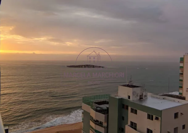 Imagem Apartamento de frente com vista pro mar, na quadra da praia, todo montado