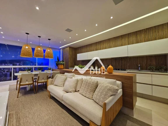 Imagem Apartamento com 3 dormitórios à venda, 89 m² por R$ 1.350.000,00 - Encruzilhada - Santos/SP