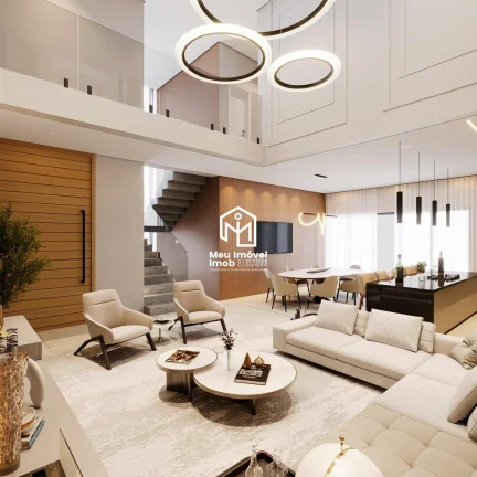 Imagem Quadra 2 Aldeia I Luziânia Sobrado 4 Quartos 3 Suítes 3 Vagas 273m² Lazer Closet