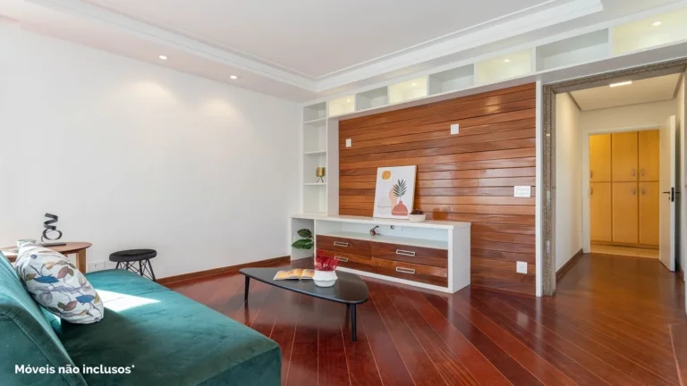Imagem Apartamento 152M² Reformado, 4Q, 2 Suítes, 3 Banheiros, 3 Vagas, Piscina, Churrasqueira, Salão de Festas, Playground, Salão de Jogos, Espaço Gourmet.