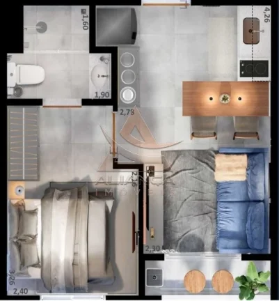 Imagem Apartamento - Ribeirão Preto - Vila Amélia