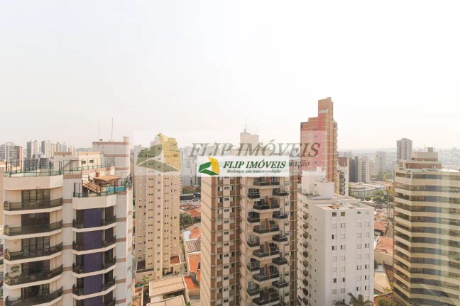 Imagem Cobertura linear com 452m², 3 suítes com piscina privativa sauna e churrasqueira no miolo Cambuí